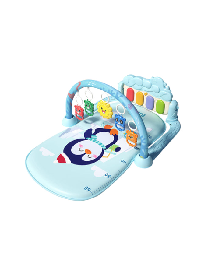 Baby Activity Mat Musical Activity Centre Baby Piano Activity Mat Newborn, Toddler and Infant Tummy Time Training Mat Penguin Design