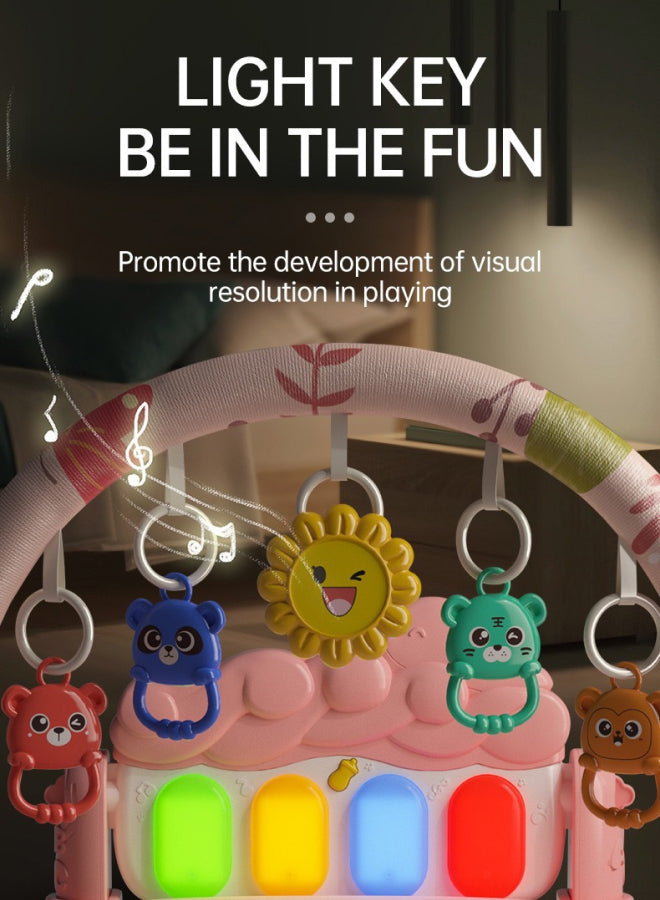 Baby Activity Mat Musical Activity Centre Baby Piano Activity Mat Newborn, Toddler and Infant Tummy Time Training Mat Unicorn Design