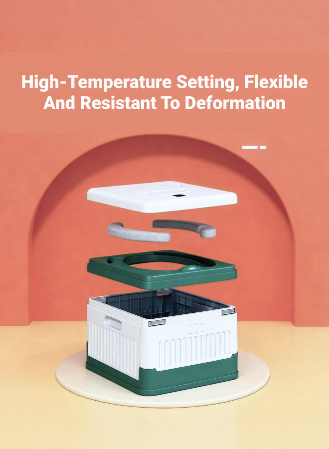 Foldable Portable Potty Seat for Kids (1-6 Years) - Anti-Slip Stable Travel Toilet with Disposable Bags, Ideal for Camping, Car Trips & Home Potty Training