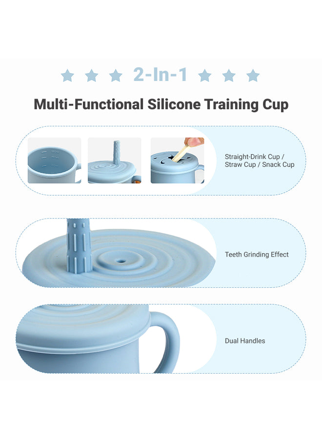 10-Piece 100% Food-Grade Silicone Baby Feeding Set