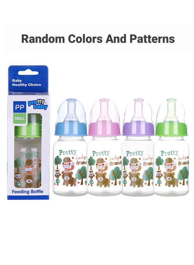 125ml Newborn Baby Bottle, Anti-Choke & Leak-Proof Large Capacity PP Bottle