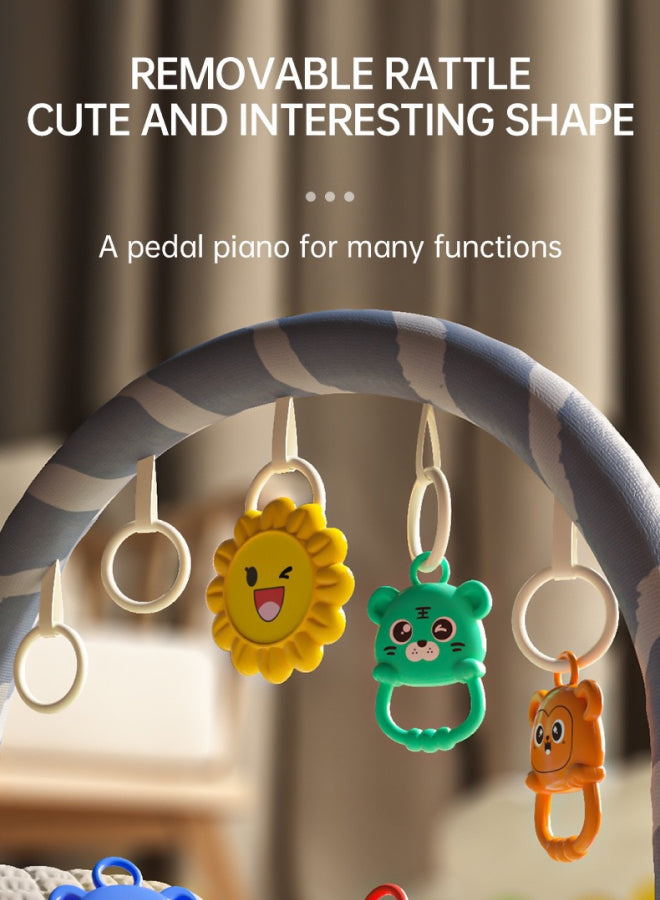 Baby Activity Mat Musical Activity Centre Baby Piano Activity Mat Newborn, Toddler and Infant Tummy Time Training Mat Penguin Design