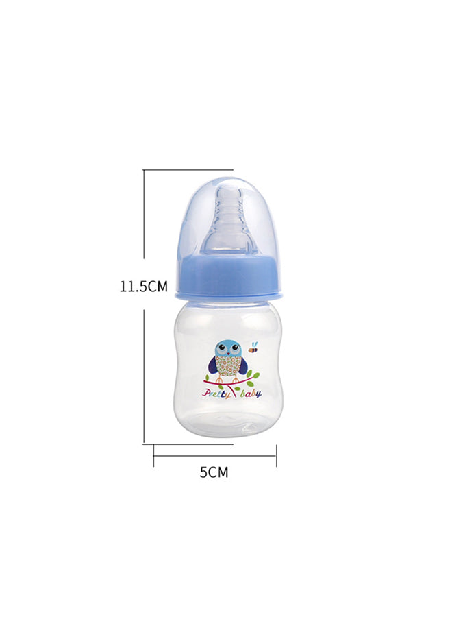 60ml Mini Anti-Choke Newborn Baby Bottle, BPA-Free Food-Grade PP (Suitable for 0+ Months)